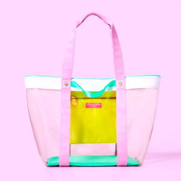 🎉ONE LEFT🎉 Stoney Clover Lane x Target Transparent Beach Tote Bag - Picture 2 of 16
